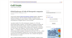 Desktop Screenshot of celltrials.info